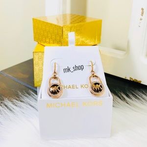 Michael Kors Padlock Drop Dangle Earrings